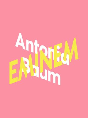 cover image of Antonia Baum über Eminem--KiWi Musikbibliothek, Band 8
